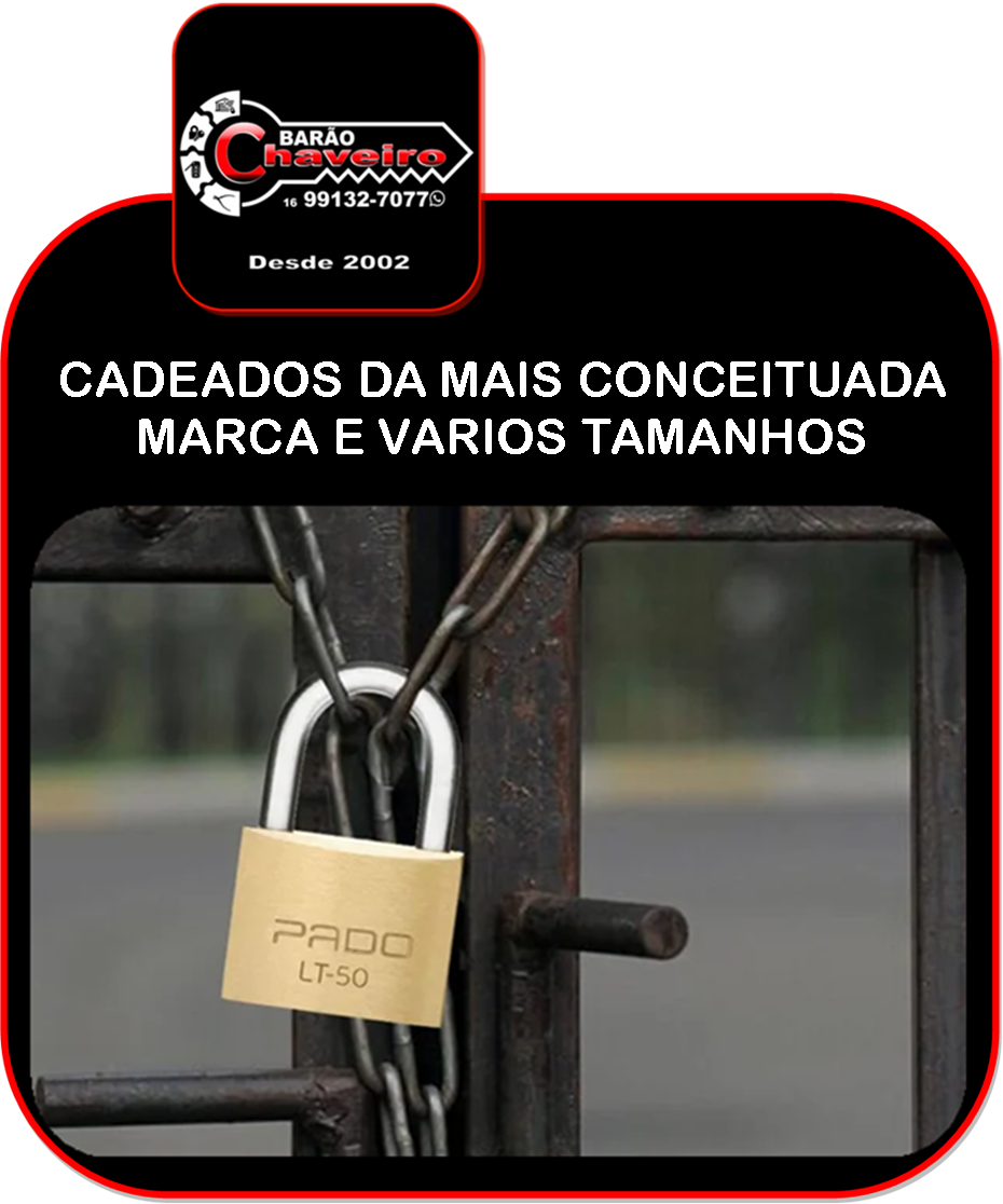 instalação de fechadura de segurança residencial e comercial em Ribeirão Preto